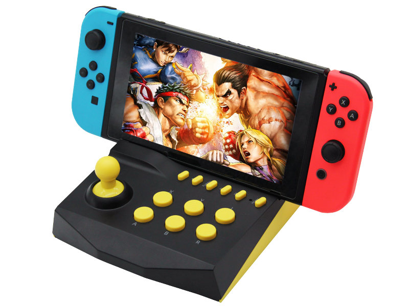 Yellow Arcade Game Style Joystick Rocker for N-Switch/N-Switch Lite *NEW*