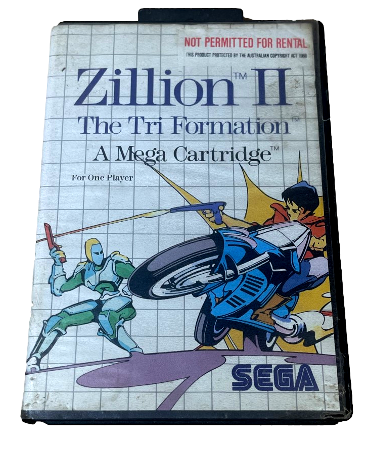 Zillion II Sega Master System PAL *No Manual* (Pre-Owned)