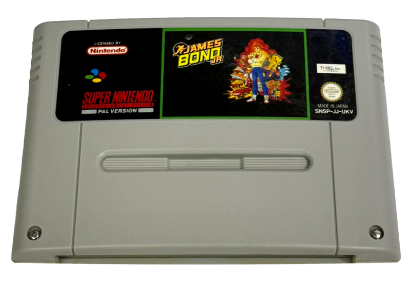 James Bond Jr Super Nintendo SNES PAL (Preowned)