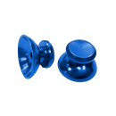 Pair of PS5 3D Rocker Metal Aluminum Caps Dual Sense Controller Blue