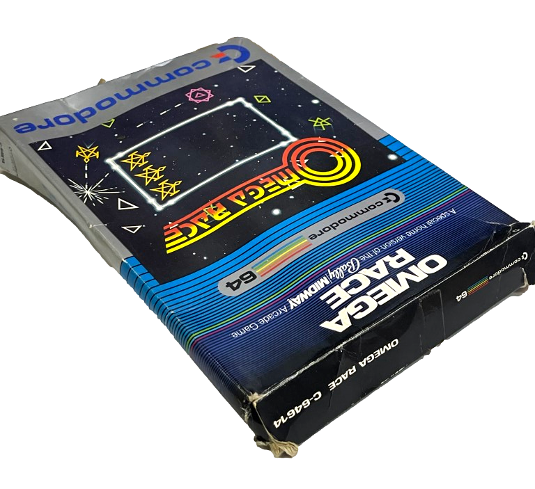 Omega Race Commodore 64 Cartridge Boxed *Complete* (Preowned)