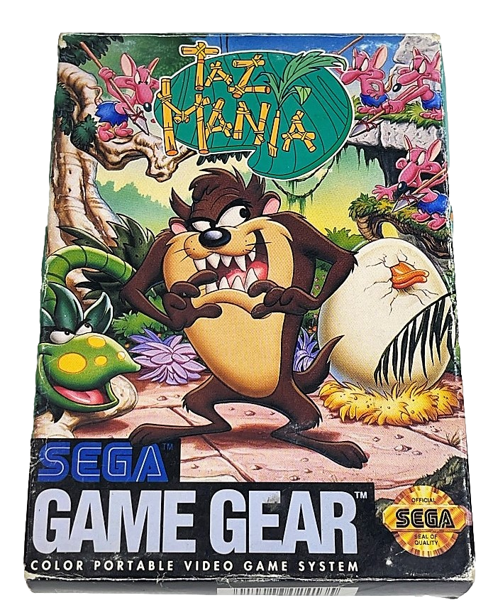 Taz Mania Sega Game Gear Boxed *Complete* (Preowned)