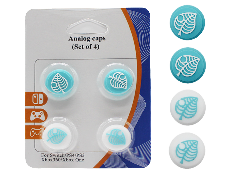 Animal Crossing Thumb Grips - Bue Leaf - Games We Played