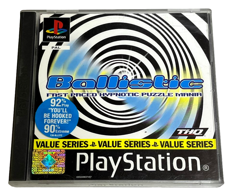 Ballistic PS1 PS2 PS3 PAL *Complete* (Preowned)