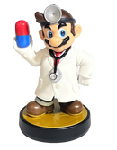 Super Smash Bros Collection N0.42 Dr Mario Nintendo Amiibo Loose (Preowned)