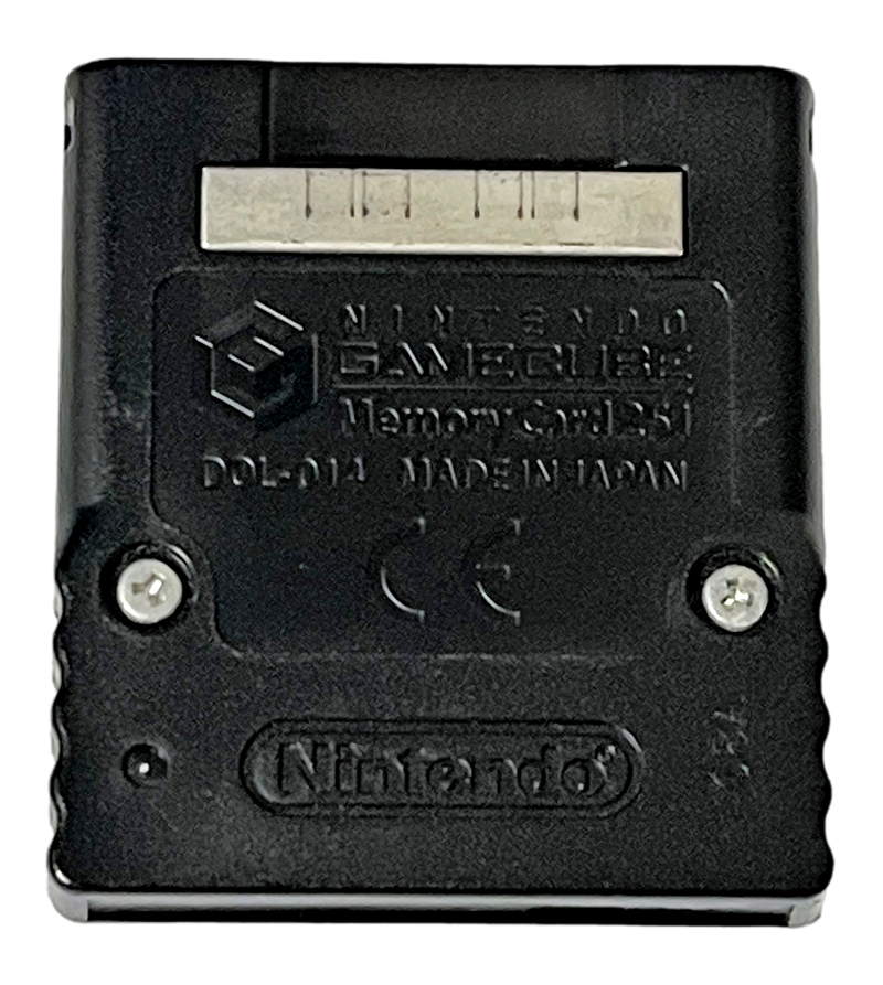 Genuine Memory Card For Nintendo GameCube 251 Blocks Original Wii Compatible (Preowned)