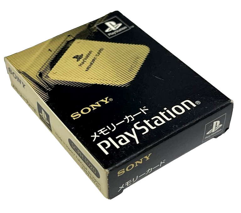 Boxed Genuine Sony Playstation 1 Memory Card 1MB Grey PS1 Official