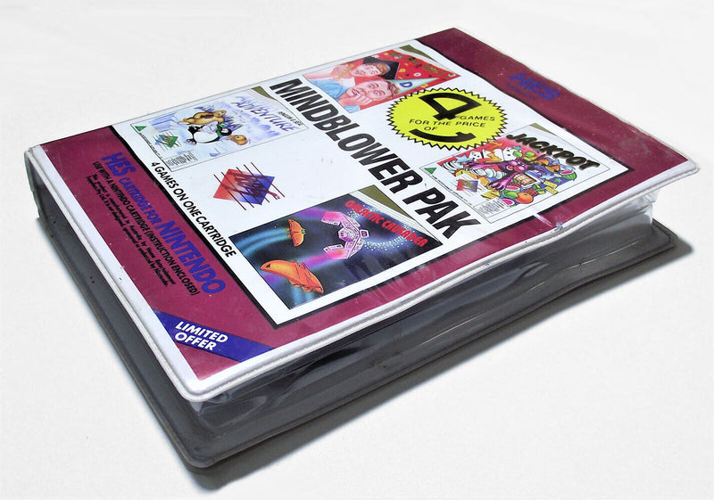 Mindblower Pak Nintendo HES NES Boxed PAL Piggy Back