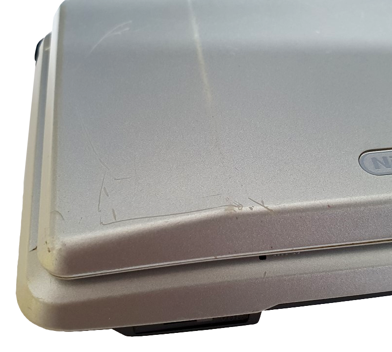 Nintendo DS Original Phat NTR-001 Silver Console + USB Charger (Preowned)