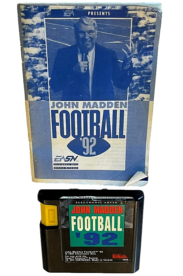 John Madden Football 92 Sega Mega Drive *Complete* (Pre-Owned)