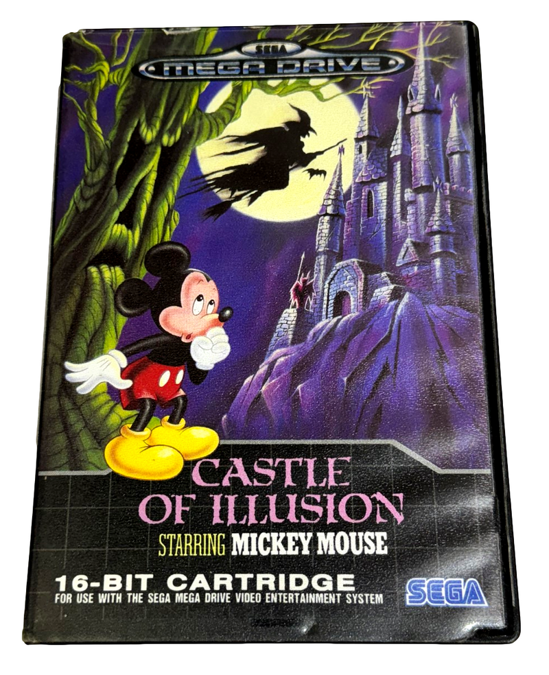 Castle Of Illusion with Mickey Mouse Sega Mega Drive PAL *No Manual* (Preowned)