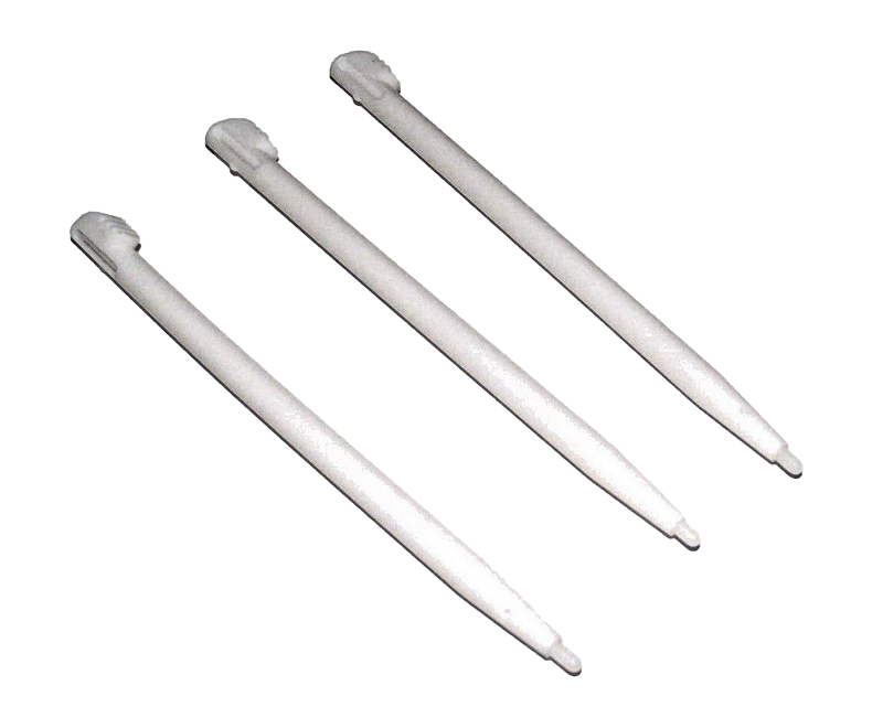 3 x White Touch Screen Stylus for Nintendo DSi XL Console