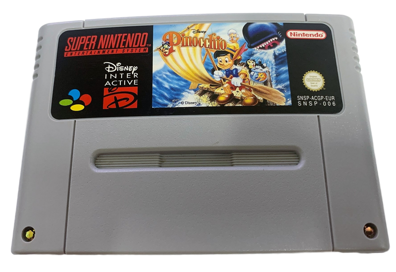 Pinocchio Super Nintendo SNES PAL (Preowned)