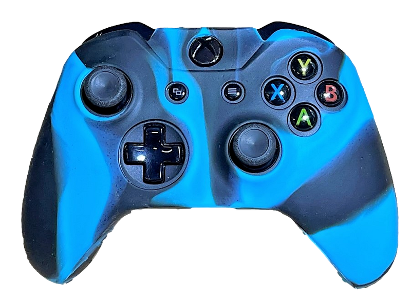 Silicone Cover For XBOX ONE Controller Skin Case Aqua/Black