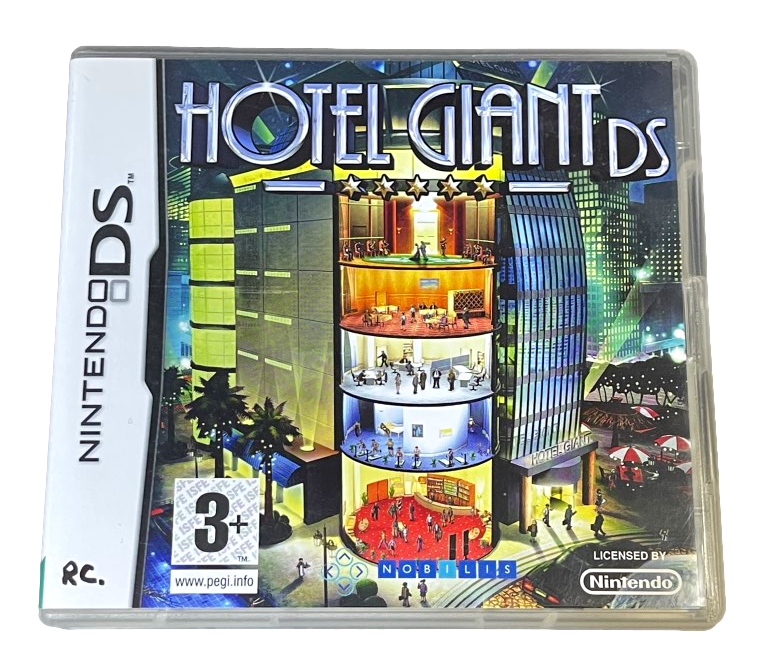 Hotel Giant DS Nintendo DS 2DS 3DS Game *Complete* (Pre-Owned)