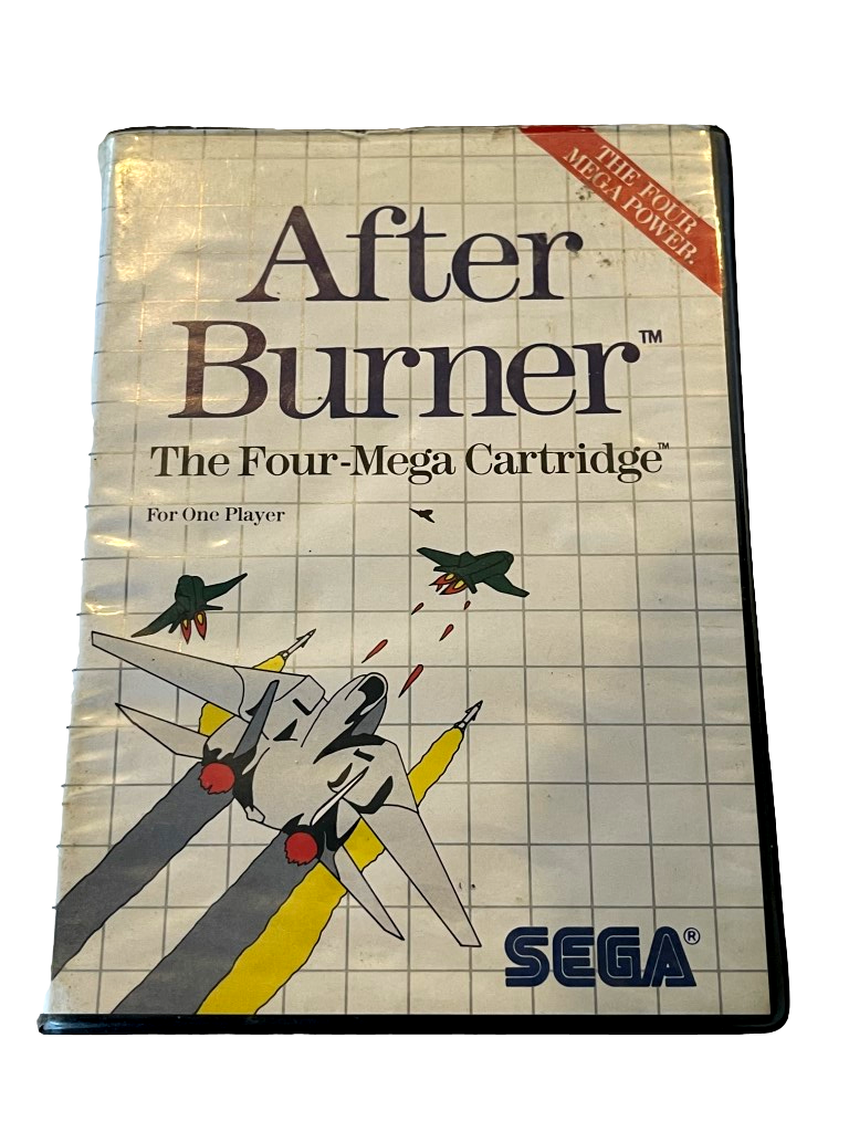 After Burner Sega Master System *No Manual*(Soft Case) (Pre-Owned)