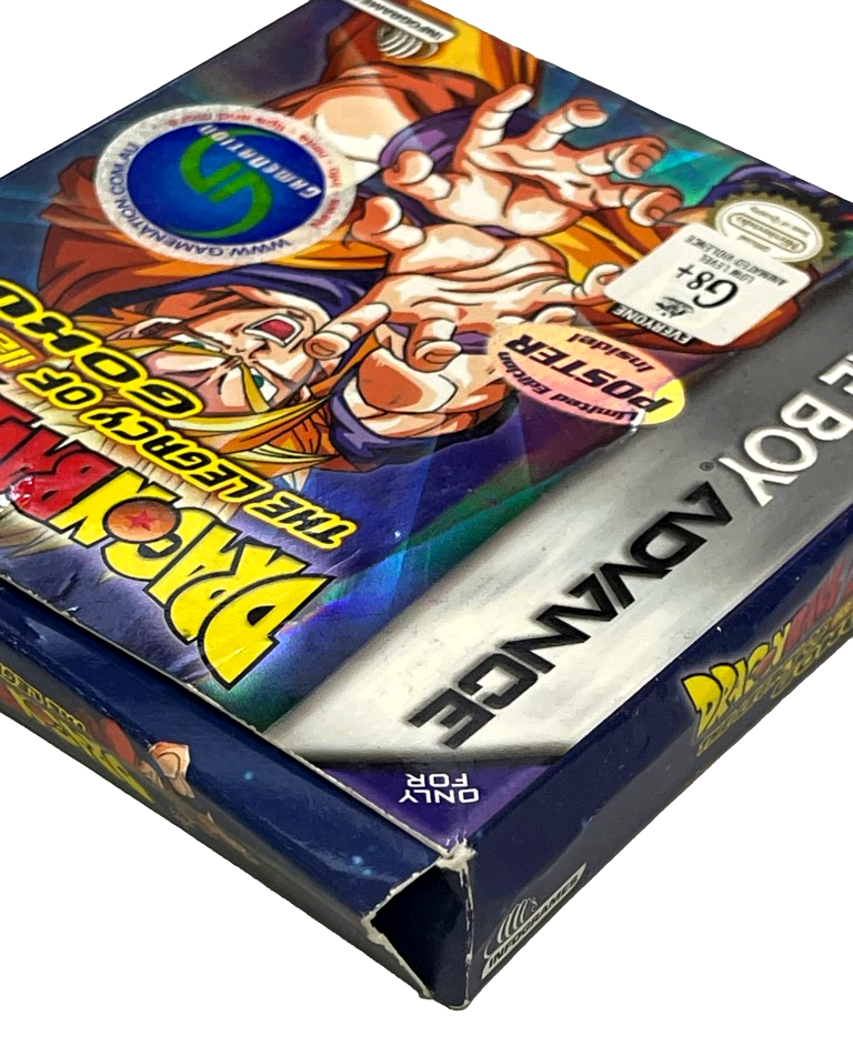 Dragonball Z The Legacy of Goku Nintendo Gameboy Advance GBA *Complete* Boxed (Preowned)