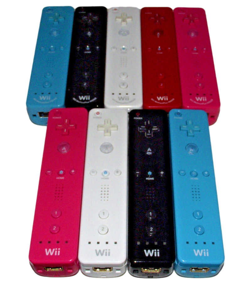 Genuine Nintendo Wii Controller Remote Selection Wii U Nunchuck Motion Plus Mote (Preowned)