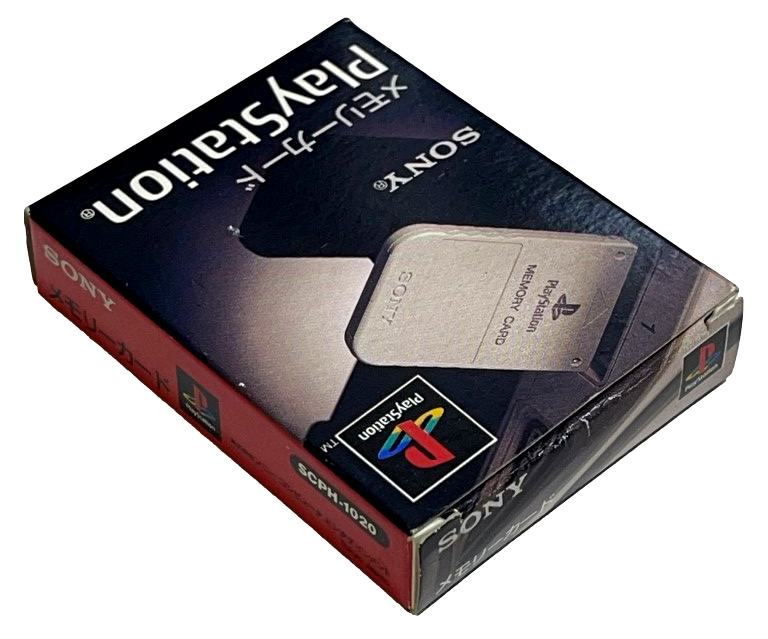 Boxed Genuine Sony Playstation 1 Memory Card 1MB Grey PS1 Official