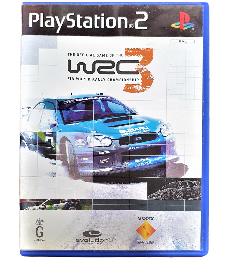 WRC 3 FIA World Rally Championship PS2 PAL *Complete* (Preowned)