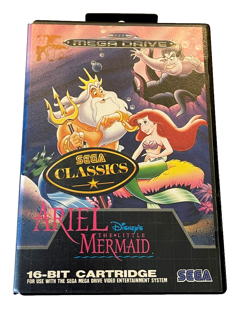 Ariel The Little Mermaid Sega Mega Drive *No Manual*