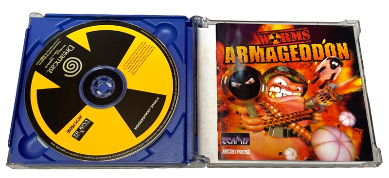 Worms Armageddon Sega Dreamcast PAL *Complete* (Preowned)