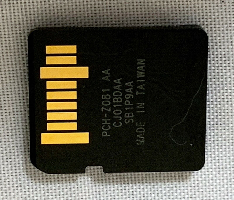Genuine PSV Playstation Sony PS Vita 8GB Memory Card (Preowned)