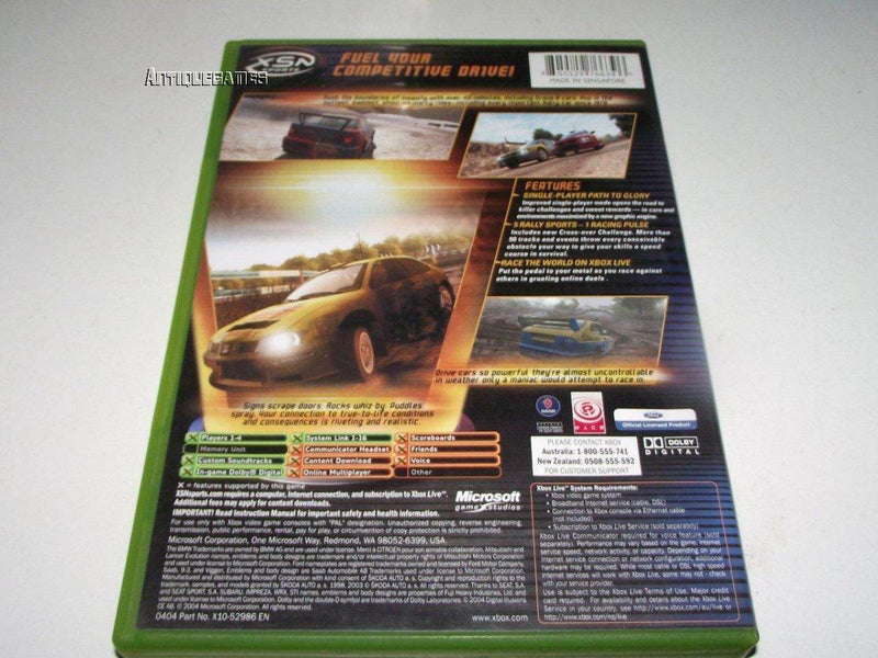 Rallisport Challenge 2 Xbox Original PAL *Complete* (Pre-Owned)