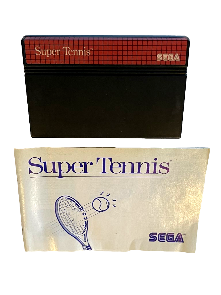 Super Tennis Sega Master System *Complete* (Preowned)