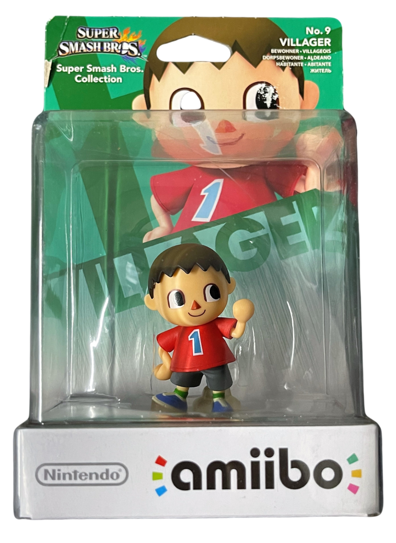 Super Smash Bros Collection N0.9 Villager Nintendo Amiibo - Games We Played