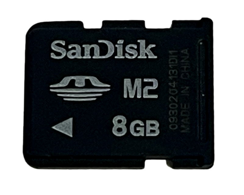 Sandisk 8GB Sony PSP Go M2 Memory Stick Pro Duo Memory Card Genuine (Preowned)