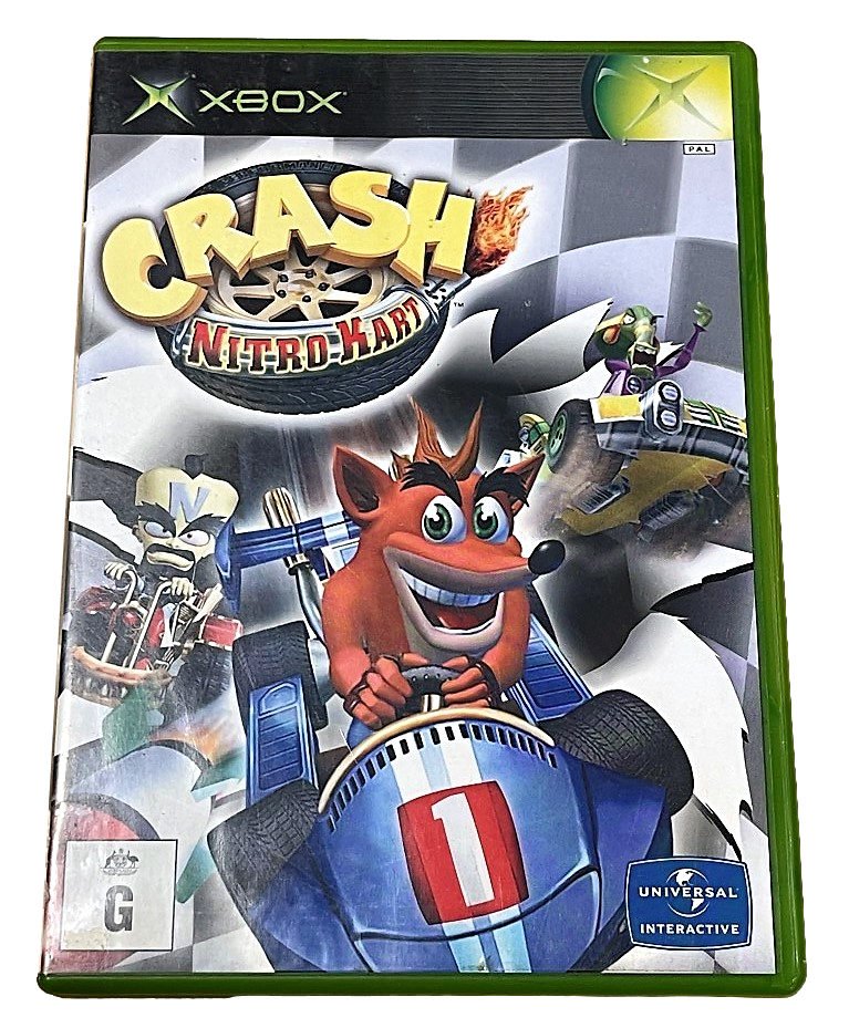 Crash Nitro Kart XBOX PAL *Complete* (Preowned)