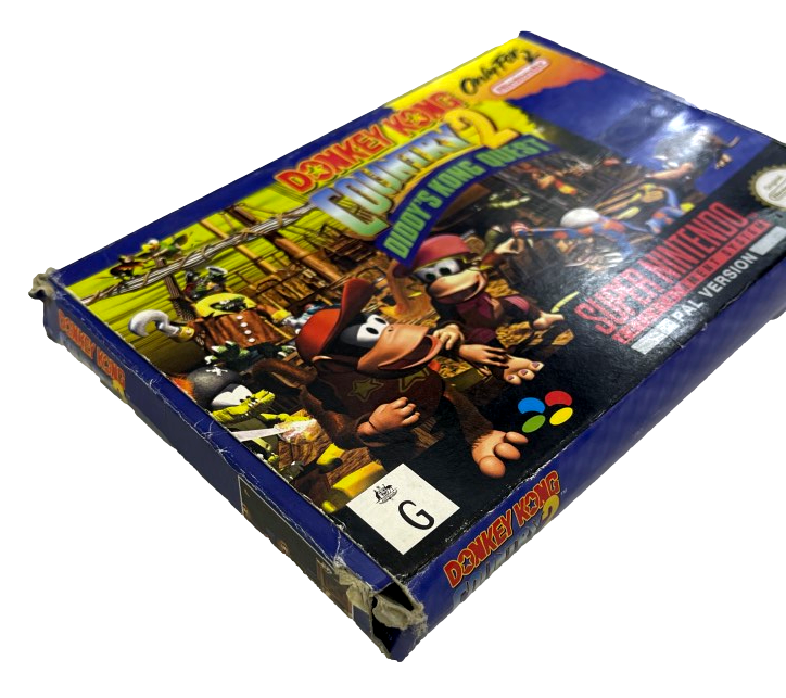 Donkey Kong Country 2 Diddy's Kong Quest Nintendo SNES Boxed PAL *Complete* (Preowned)