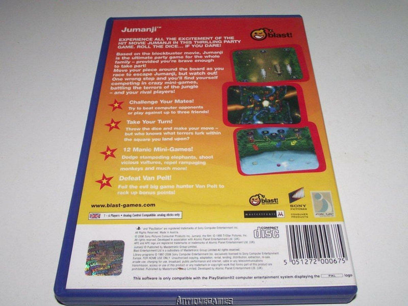 Jumanji PS2 PAL *Complete* (Pre-Owned)