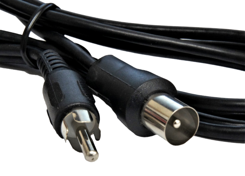 RF TV Aerial Cable For N64 NES SNES Sega Mega Drive And Master System