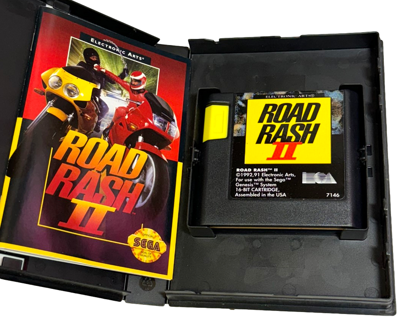 Road Rash II Sega Mega Drive PAL *Complete* (Preowned)