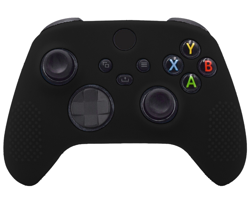Silicone Cover For XBOX Series X/S Controller Case Skin - Black - Games We Played