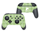 Animal Crossing Sticker For Nintendo Switch Pro Controller Skin Decal - Green