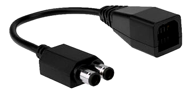 For Microsoft Xbox 360 to Xbox 360 Slim AC Power Adapter Cable Converter