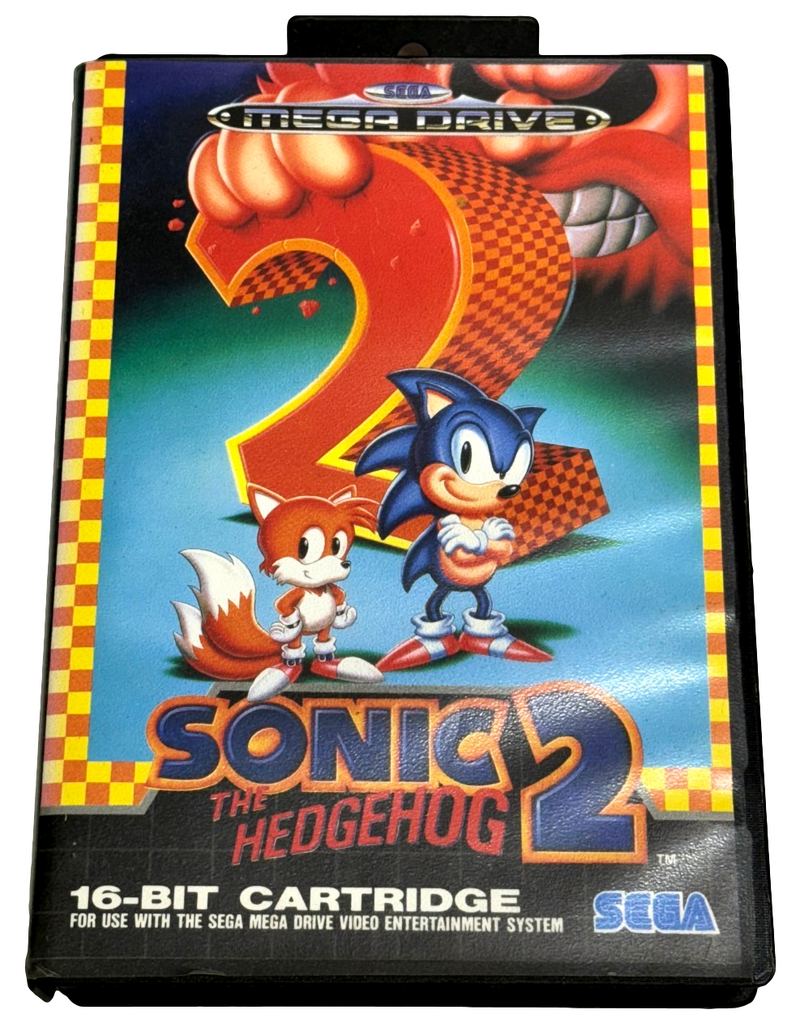 Sonic the Hedgehog 2 Sega Mega Drive PAL *Complete* (Preowned)