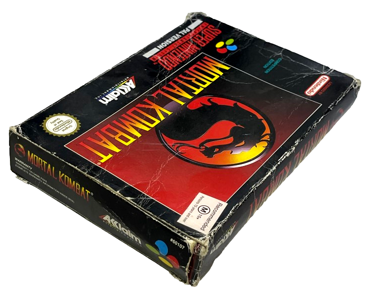 Mortal Kombat Nintendo SNES Boxed PAL *Complete* (Preowned)