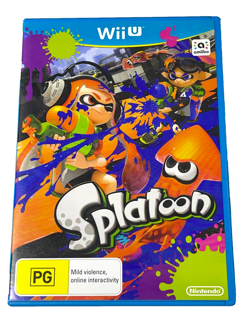 Splatoon Nintendo Wii U PAL *Complete* (Preowned)