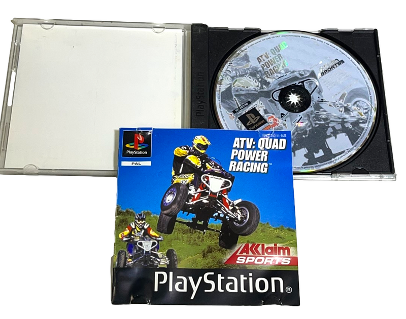 ATV: Quad Power Racing PS1 PS2 PS3 PAL *Complete* (Preowned)