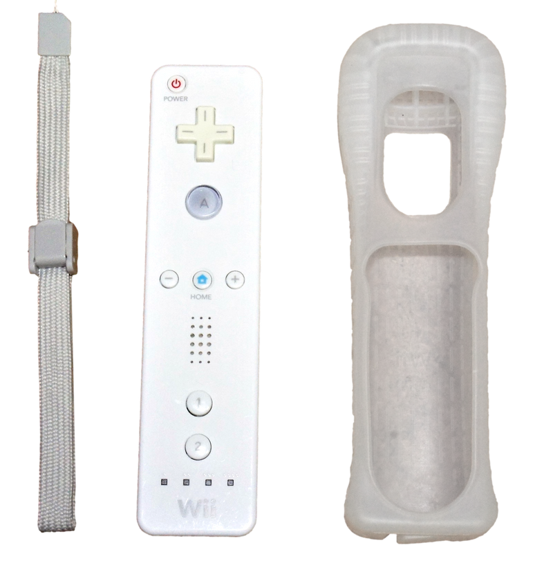 White Nintendo Wii Console with Wiimote  RVL001(AUS) (Pre-Owned)