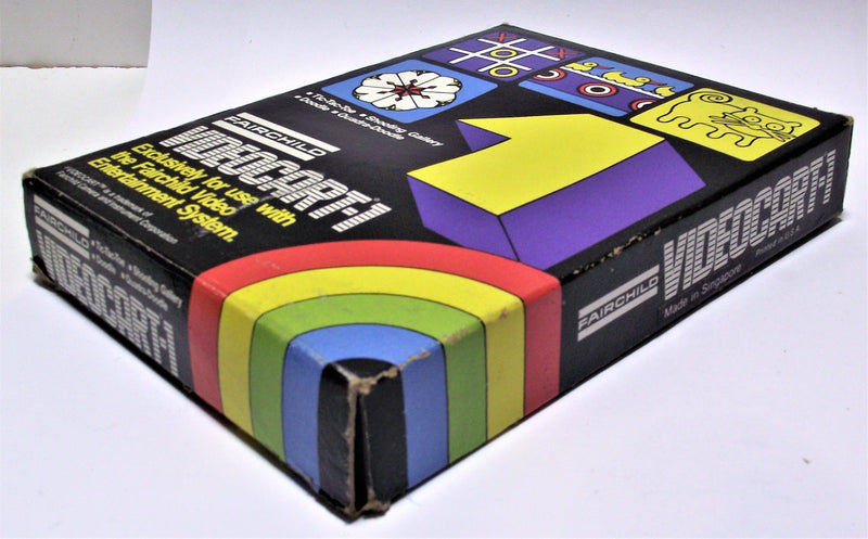 Boxed Channel F Videocart Fairchild Video Entertainment System 1 Tic Tac Toe - Games We Played