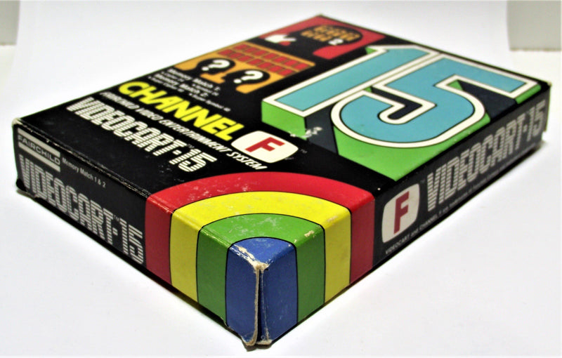 Boxed Channel F Videocart Fairchild Video Entertainment System 15 Memory Match - Games We Played