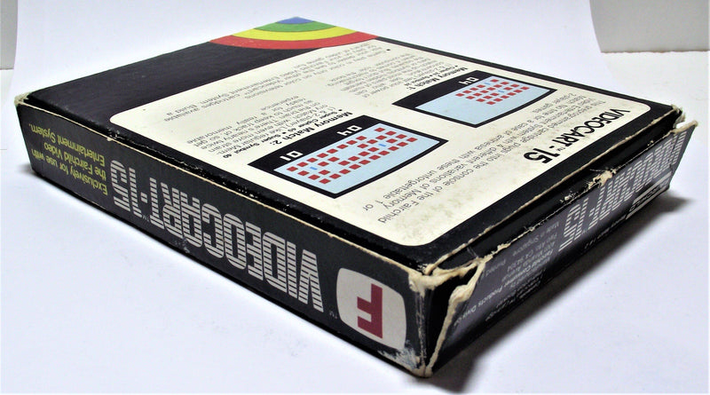 Boxed Channel F Videocart Fairchild Video Entertainment System 15 Memory Match - Games We Played