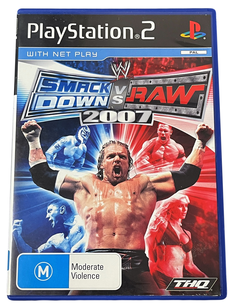 Smack Down Vs Raw 2007 PS2 PAL *Complete* (Preowned) - Games We Played