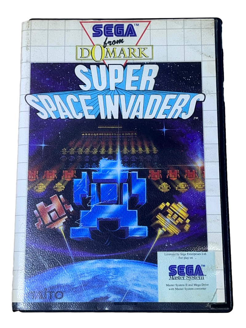 Super Space Invaders Sega Master System *Complete* (Preowned)