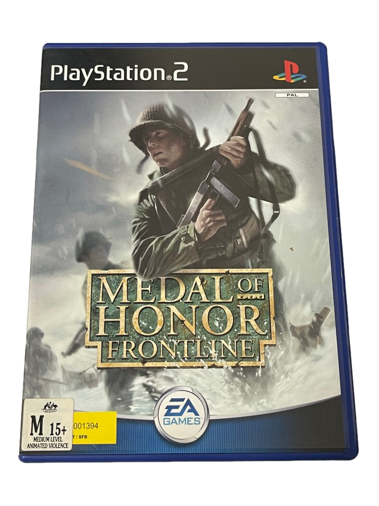 Medal of Honor Frontline PS2 PAL *Complete* (Pre-Owned)